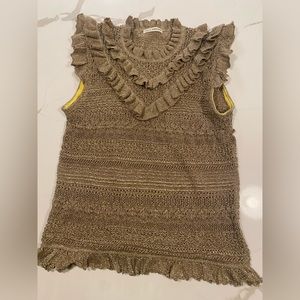 Ulla Johnson Gold blouse